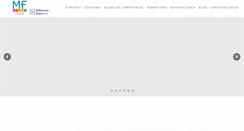 Desktop Screenshot of coach-martine-fustino.com